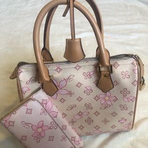 Pink Cherry Blossom Bag